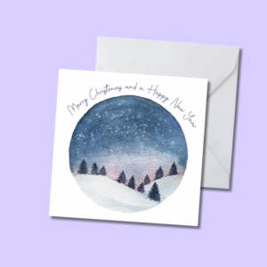 Snow Scene Cards